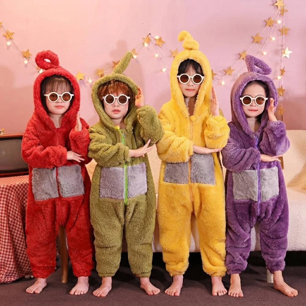 Colorful Teletubbies Onesie