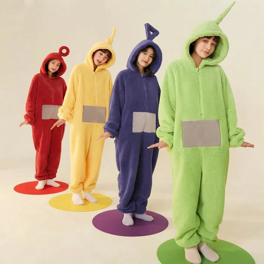 Colorful Teletubbies Onesie